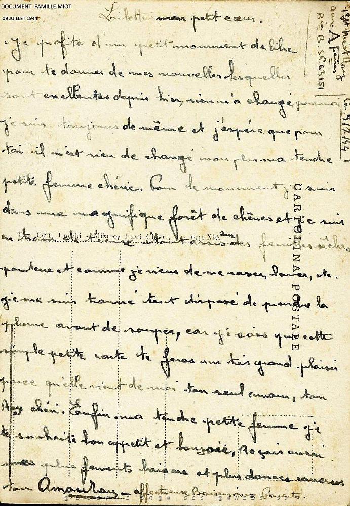 093 1944 07 09  2 Campement dans foret ecrit avant souper 016.jpg